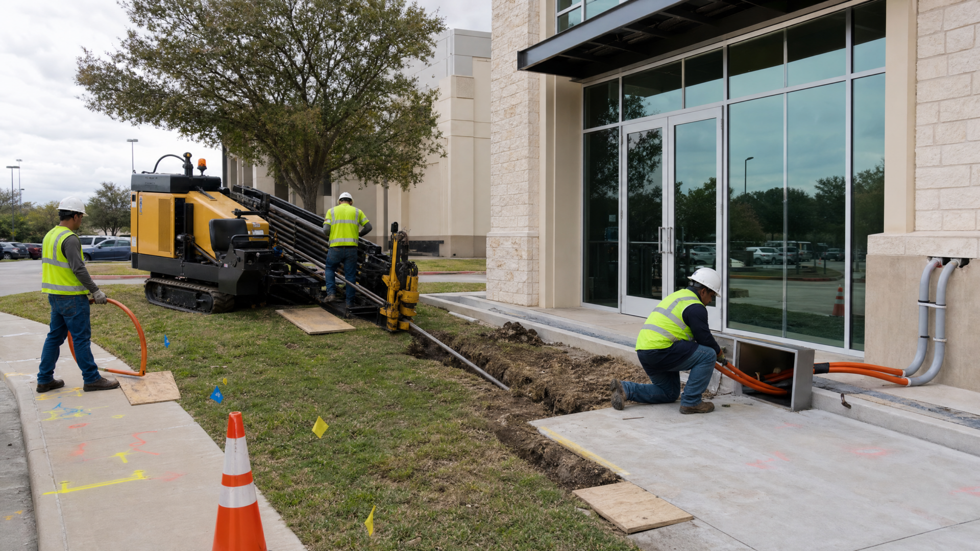 Texas Best Contractors underground telecom boring and conduit work